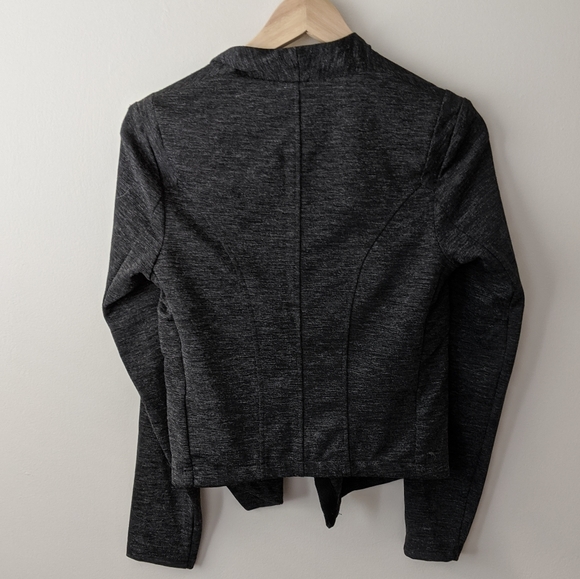 Cropped Selected Charcoal Blazer - Picture 2 of 4